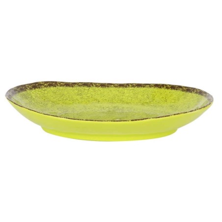 #-36-Bandeja Oval Pistacho Guayaba 28X21X4Cm