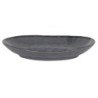 #-36-Bandeja Oval Gris Guayaba 28X21X4Cm