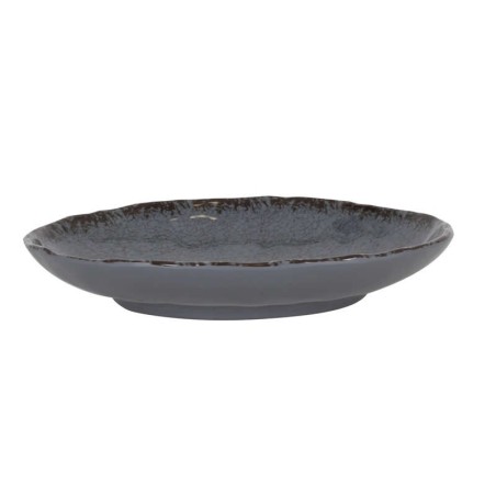 #-48-Bandeja Oval Gris Guayaba 22,5X16.5X4Cm