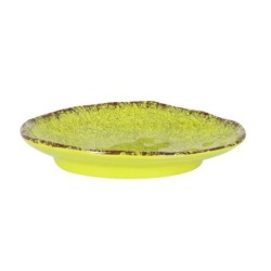 #-72- Bandeja Oval Pistacho Guayaba 20X14X3Cm