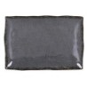 #-24- Bandeja Rect. Gris Guayaba 30X21X3.5Cm