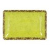 #-48- Bandeja Rect. Pistacho Guayaba 25X17X3.5Cm