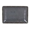 #-48- Bandeja Rect. Gris Guayaba 25X17X3.5Cm