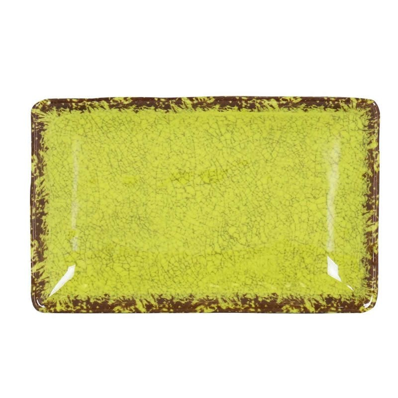 #-48- Bandeja Rect. Pistacho Guayaba21.5X13.5.X3