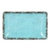 #-48- Bandeja Rect. Azul Guayaba21.5X13.5.X3Cm