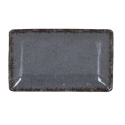 #-48- Bandeja Rect. Gris Guayaba21.5X13.5.X3Cm