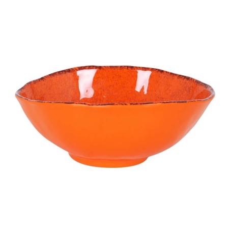 #-24- Ensaladera Naranja Guayaba 24X20.X9,5Cm