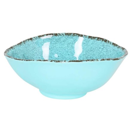 #-48- Bowl Azul 75Cl Guayaba 20.5X17.X8Cm