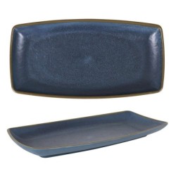 #-36- Bandeja Rect.Axarquia Azul 33X17X3Cm
