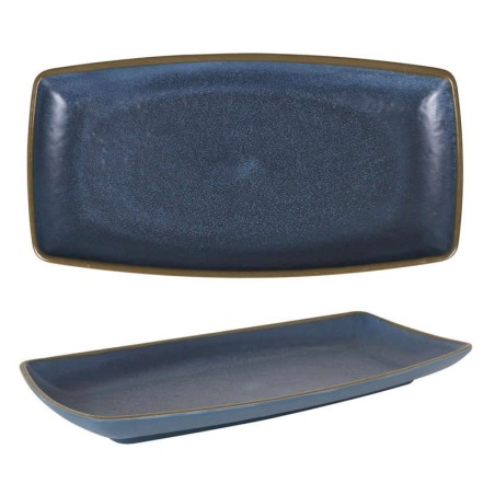 #-36- Bandeja Rect.Axarquia Azul 33X17X3Cm