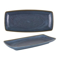 #-96- Bandeja Rect.Axarquia Azul 24X11X2,5Cm