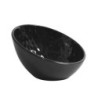 Bowl Oval Mamba Negro 17X16X9.9Cm