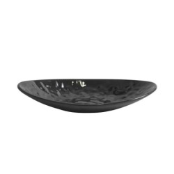 & Bandeja Oval Mamba Negro 25.2X13.7X4.4Cm