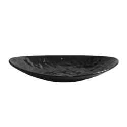 Bandeja Oval Mamba Negro 30.5X17.5X5Cm