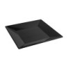 Plato Llano Ming Negro 25.5X25.5X2.8Cm