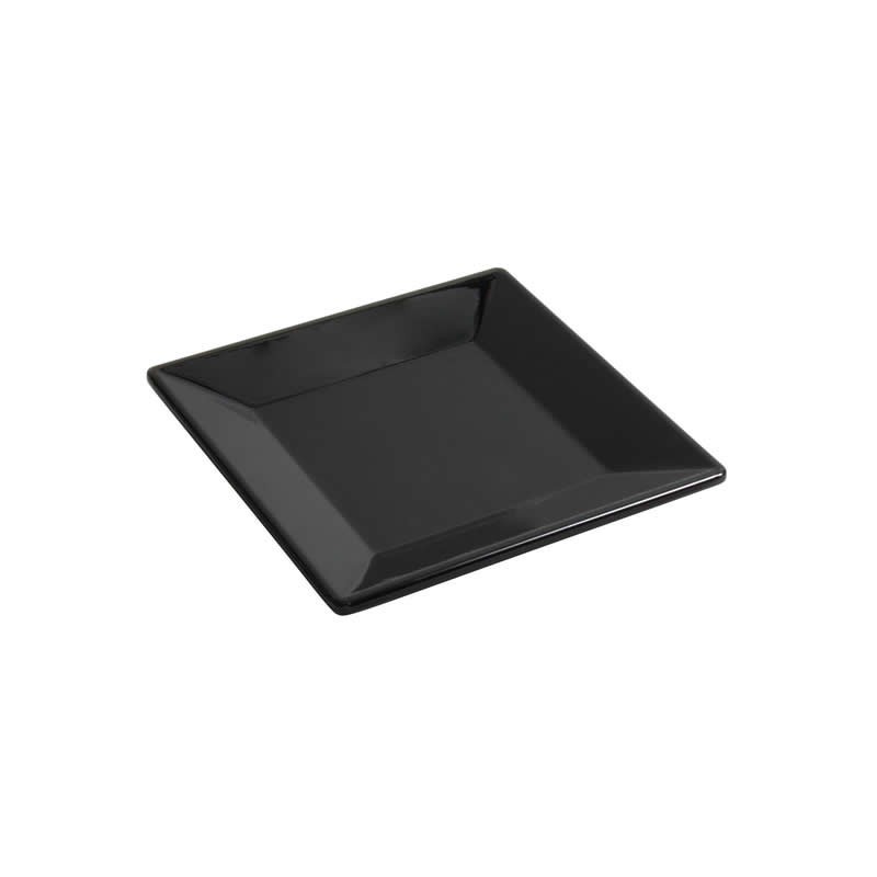 Plato Pan Ming Negro 15.2X15.2X1.7Cm
