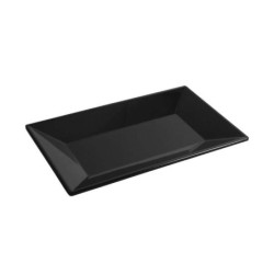 Bandeja Rect Ming Negro 30.5X19X3Cm