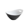 & Bowl "Perpignan" 17X14X8Cm Negro-Blanco