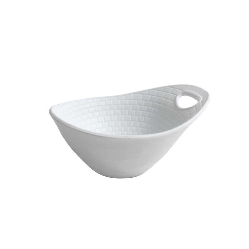& Bowl "Perpignan" 17X14X8Cm Blanco