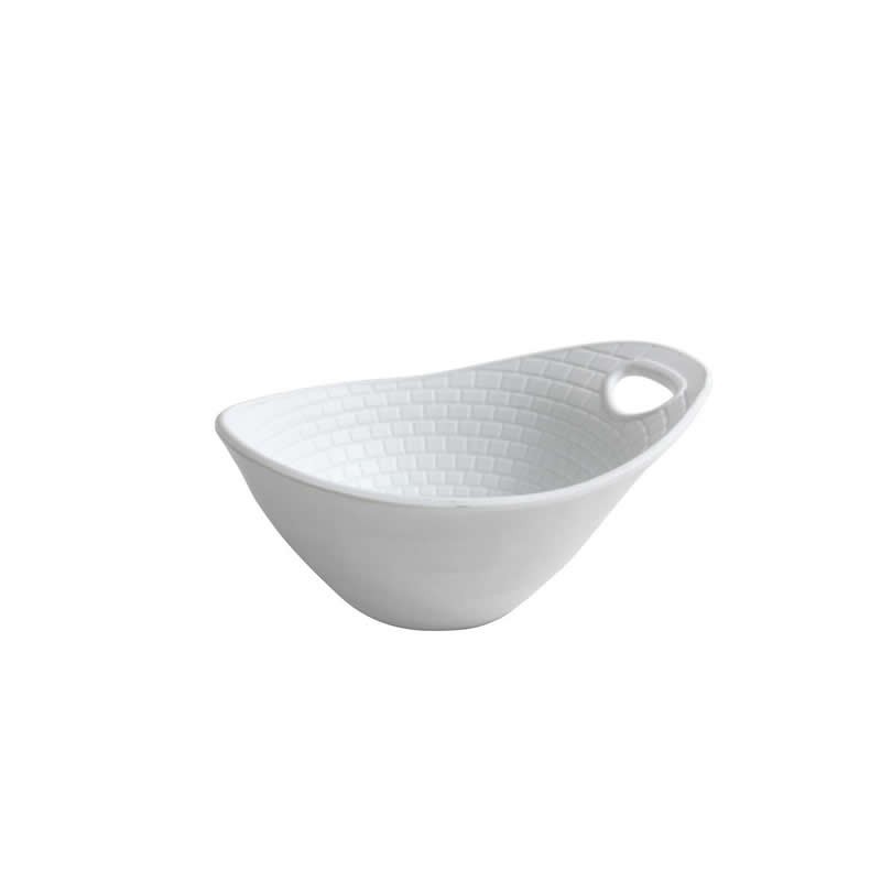 Bowl "Perpignan" 12X10X6Cm Blanco