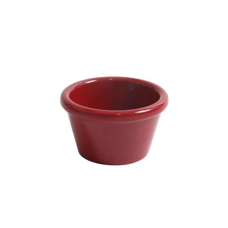 Ramequin Rojo Ø6.2X3.6Cm