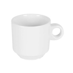 Taza Capuccino Iris Blanca Ø7.5X7.5Cm