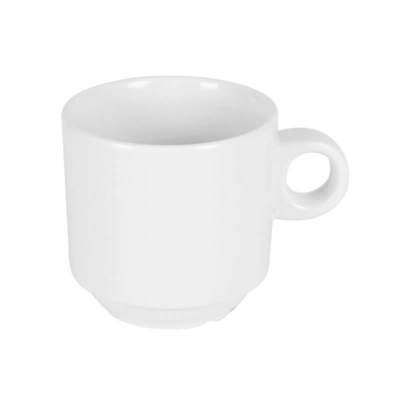 Taza Capuccino Iris Blanca Ø7.5X7.5Cm