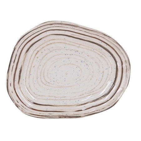 #&-48-Bandeja Rectangular Antigo Tivoli 24X19X2.5