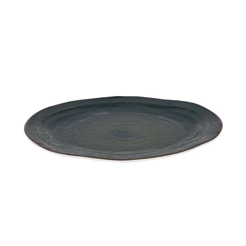 Bandeja Oval Moss Tivoli 31X23.5X2.5Cm
