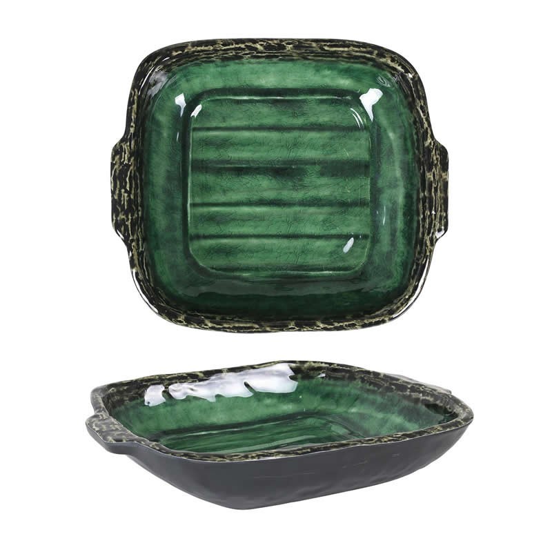 #-12- Bandeja Cuadrada Isora  25X22X5Cm