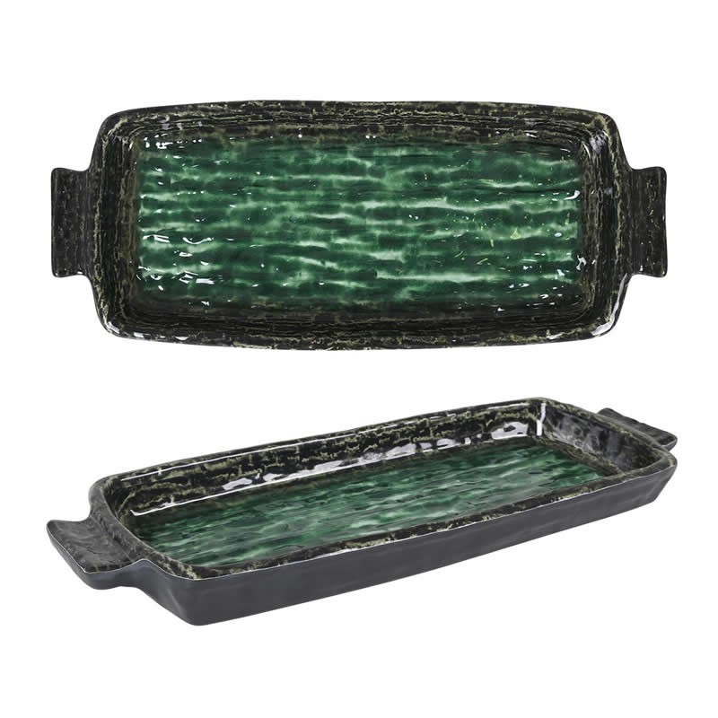 #-12- Bandeja Rectangular Isora 35X14X3Cm