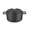 Cazuela Redonda Con Tapa 14Cm 76Cl