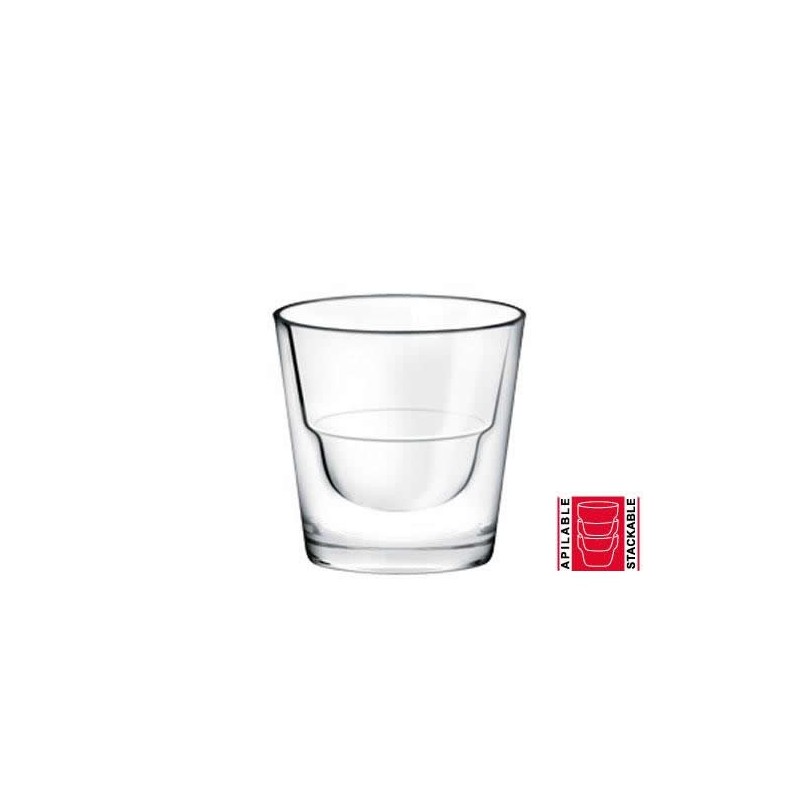 Vaso Apilable Amaro 135Cc "Conic"