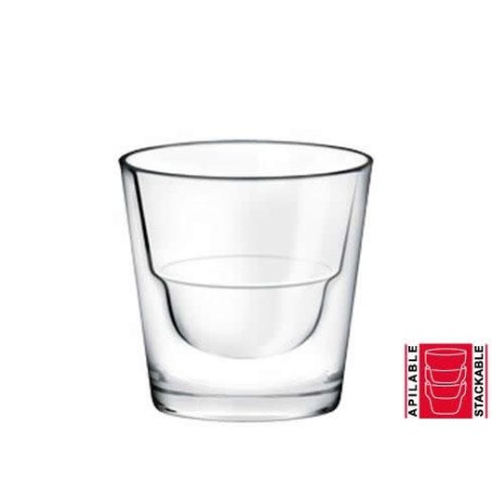 Vaso Apilable Amaro 135Cc "Conic"