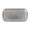 #-48-Bandeja Plata Vieja Inox Vintage33.5X17X1.5C