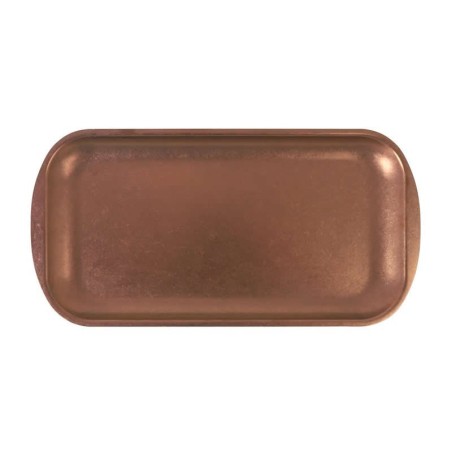 #-48-Bandeja Cobre Viejo Inox Vintage33.5X17X1.5C