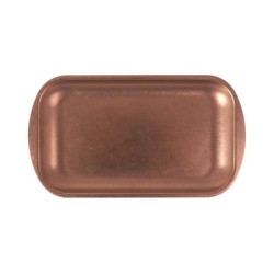 #-48-Bandeja Cobre Viejo Inox Vintage27.5X15.5X1.