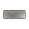 #-48-Bandeja Plata Vieja Inox Vintage 32X13X1.2Cm
