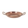 #-96- Cazuelita Cobre Viejo Inox Vintage Ø14X2Cm