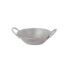 #-288-Cazuelita Plata Vieja Inox Vintageø7.5X2Cm