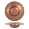 #-48-Plato Pasta Cobre Viejo Inox Vintageø26X5.6