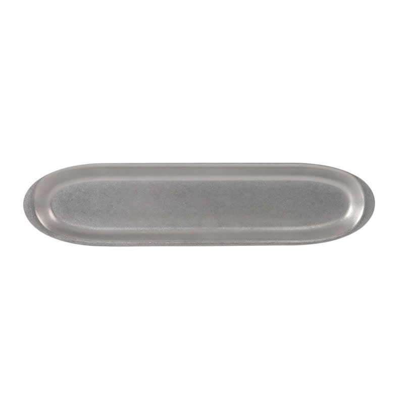 #-72- Bandeja Plata Vieja Inox 33X8Cm