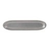 #-72- Bandeja Plata Vieja Inox 33X8Cm
