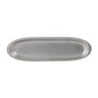 #-72- Bandeja Plata Vieja Inox 27X8Cm