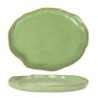 #-12-Bandeja Oval Verde Lunfardo 22.5X18X1.5Cm