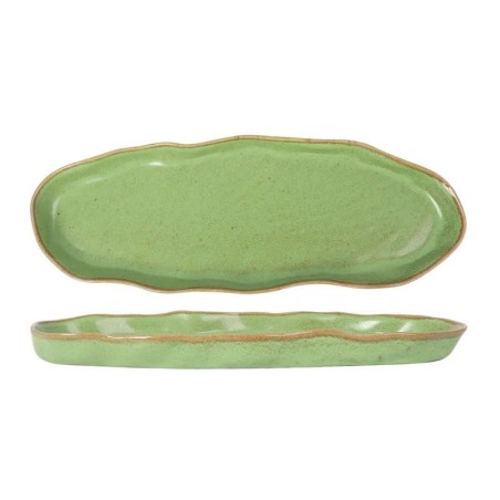 Bandeja Rectagular Verde Lunfardo 38X14X3Cm