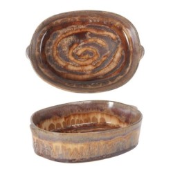 #-24- Fuente Oval Dariya 17X12X4.5Cm