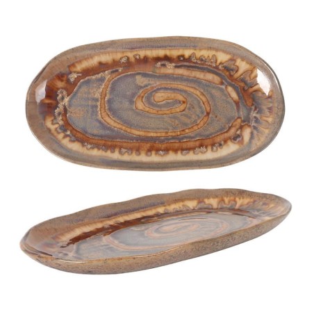 #-16- Bandeja Oval Dariya 34X17.5X2.5Cm