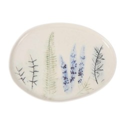 #-8- Bandeja Oval Foresta 34.5X26X2Cm