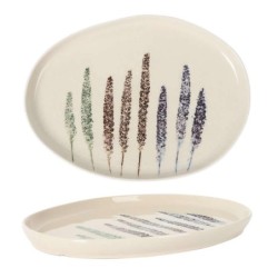 #-32- Bandeja Oval Foresta 25.5.X19X2Cm